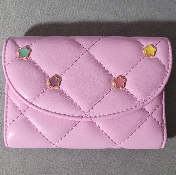 Quilted Wallet with Stars - Picture 14 of 16